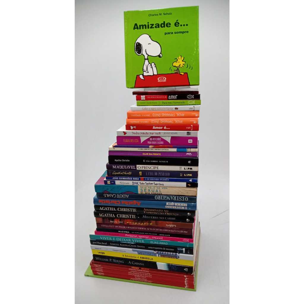 Livros diversos generos e titulos, para todas as idades.