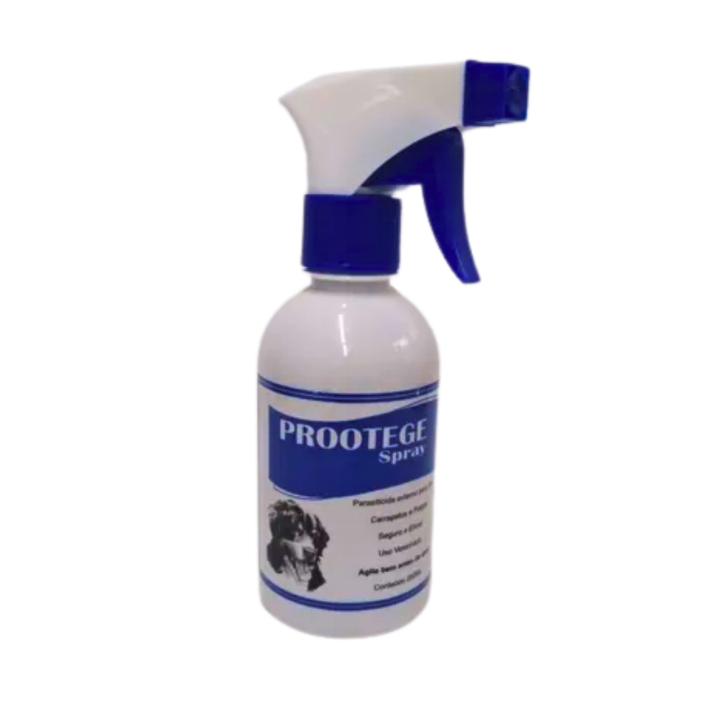 Prootege Spray Antipulgas E Carrapaticida Para Cães 250 Ml