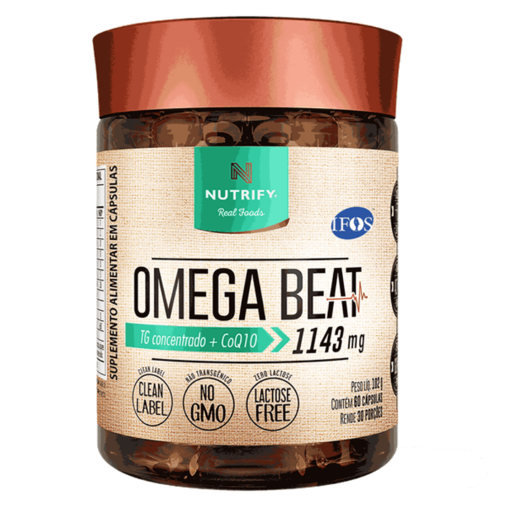 Omega Beat Nutrify 60 Cápsulas