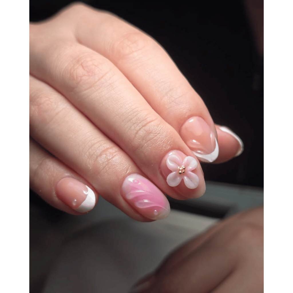 Detalhes do Unhas Postiças Realistas Gel XXS Extra Curtas Almond - Kit 10un Princess 3D