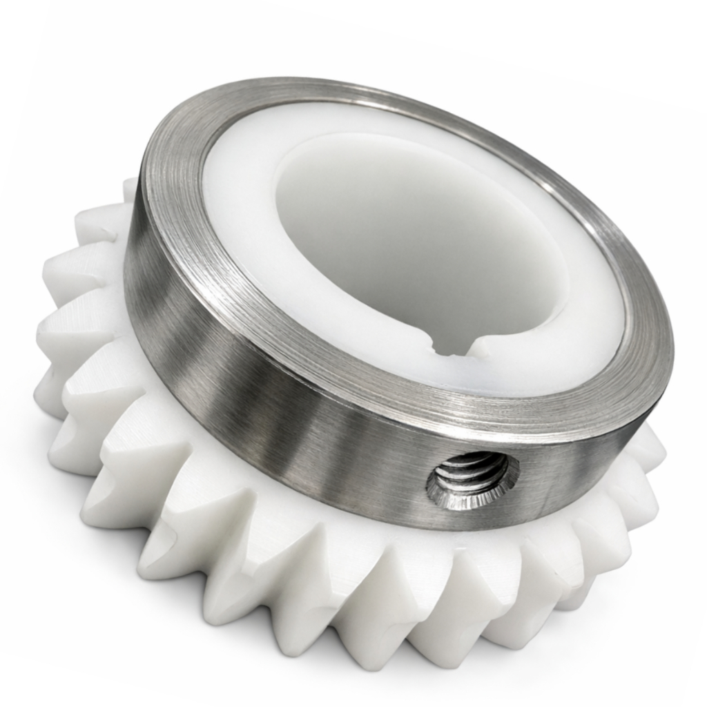 Coroa Dentada Z-23 Para Frangueira Industrial Gastromaq Em Nylon