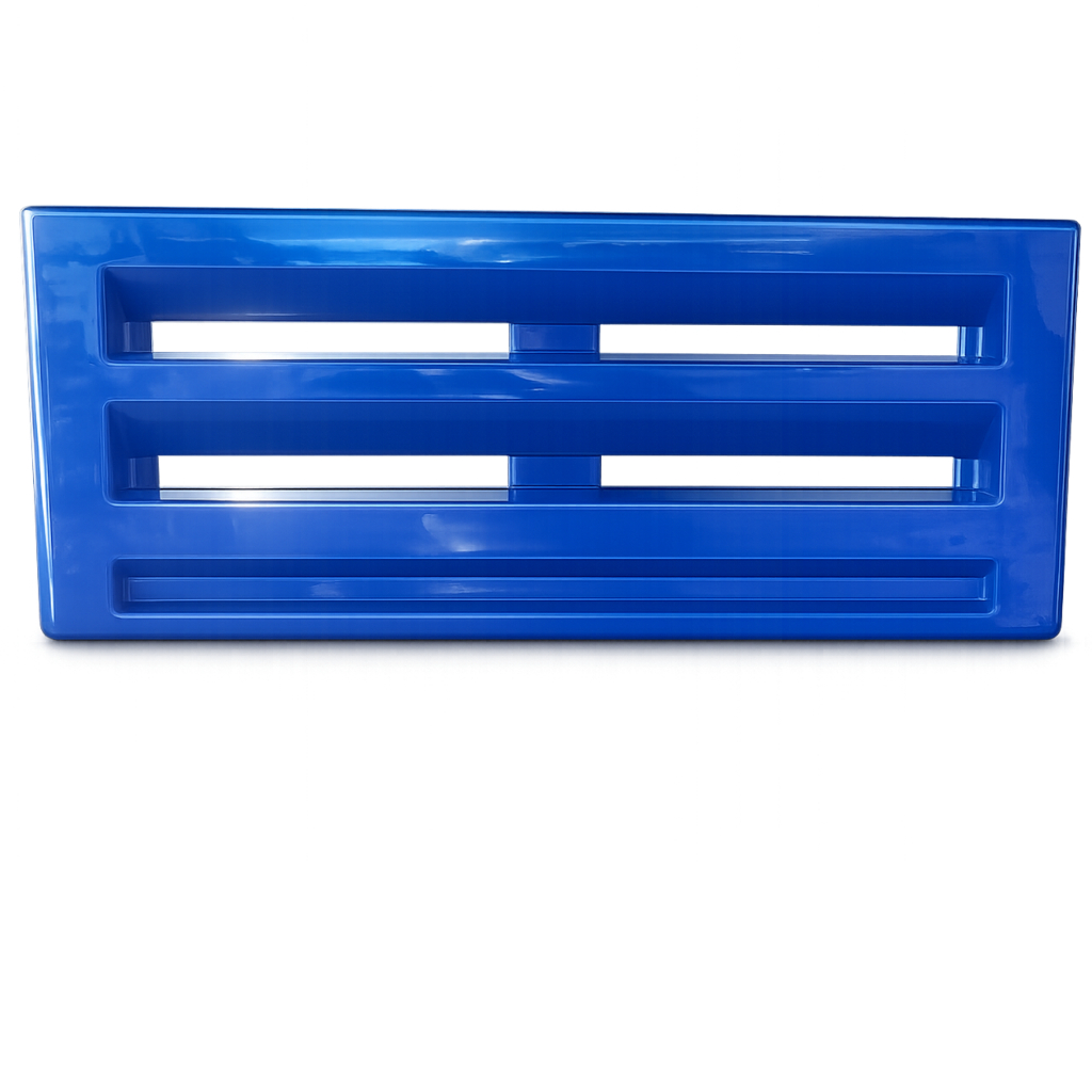 Rodapé Grade Veneziana Hussmann ARV570 72x32 Freezer Expositor Compatível azul