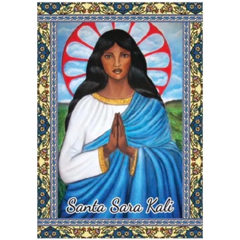 5000 Santinhos Santa Sara Kali PE - 7x10 cm