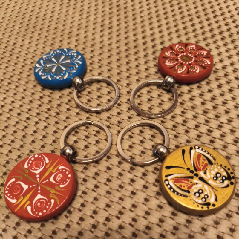 Chaveiro mandalas da prosperidade, worry stone vários modelos (valor unitário)