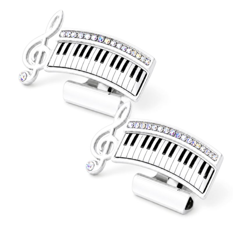 Prendedores de partituras órgão piano organista com 2 unidades na tonalidade branco gelo a pronta entrega.
