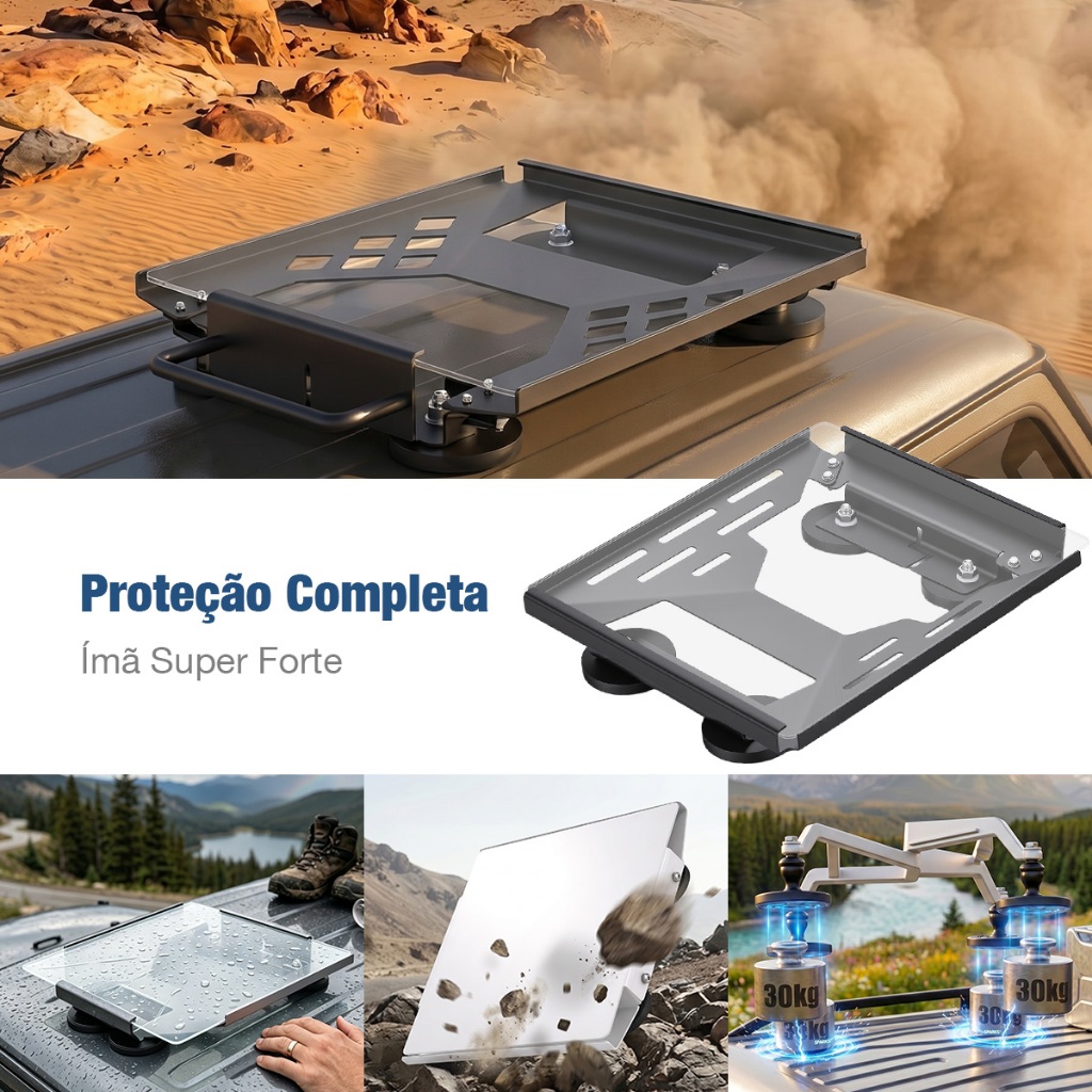 Case para Antifurto Starlink Mini Mount internet via satelite com Alta Fixação e Borracha Premium