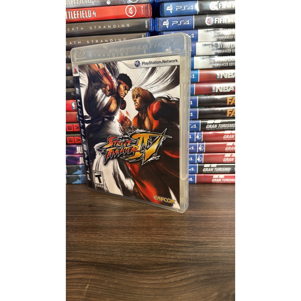 Jogo Street fighter IV Playstation 3 PS3 Mídia fisica