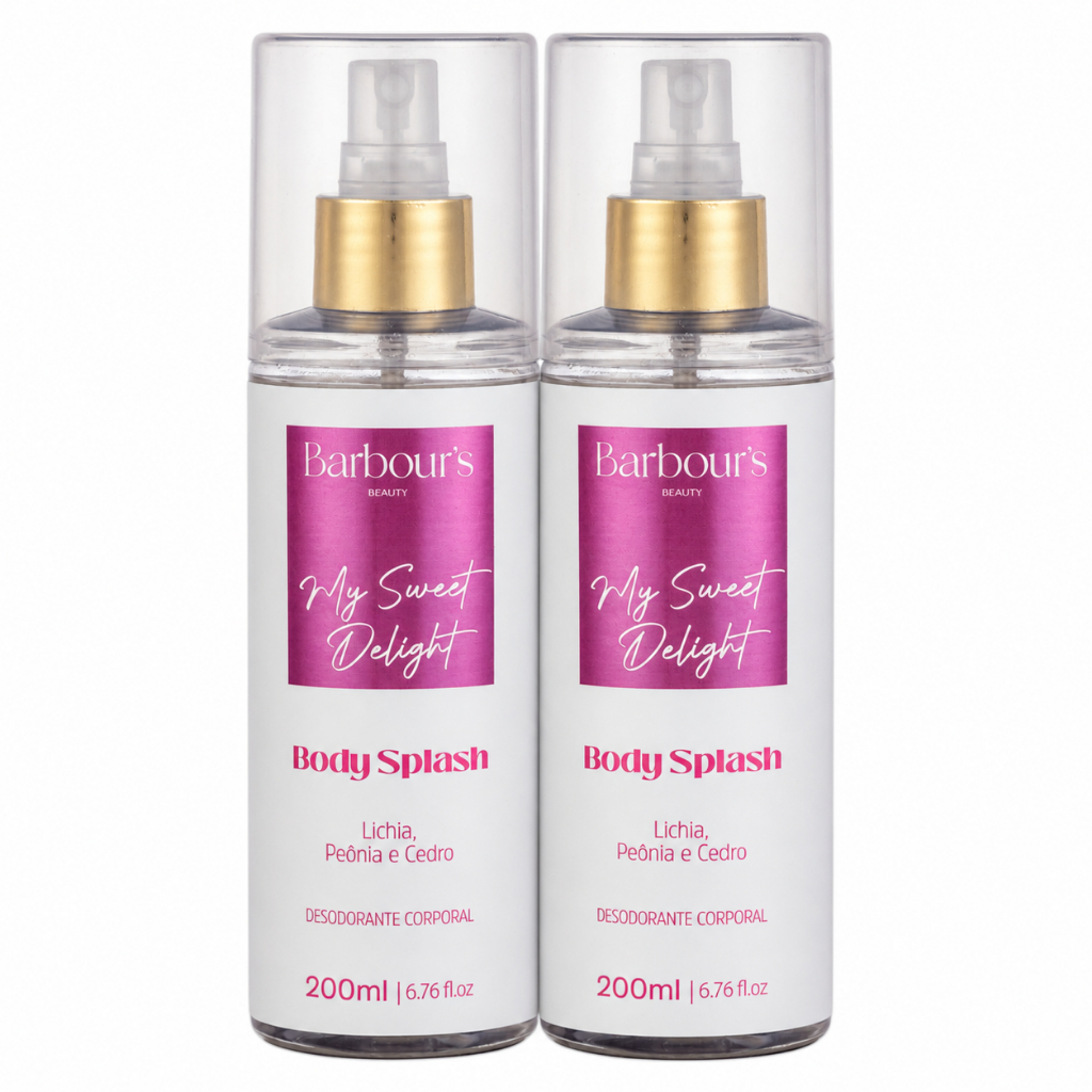 Dupla Body Splash Delight Barbour's Beauty 200ml Perfume Feminino
