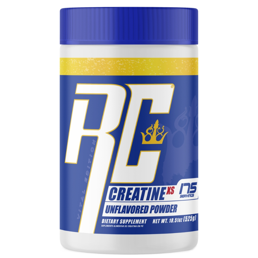 Creatina XS Ronnie Coleman 525g 175 Doses Creatina Monohidratada em Pó Sem Sabor Alta Pureza