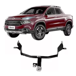 Engate Reboque Fiat Toro 2016 2017 2018 2019 2020 2021 2022 2023 2024 2025 2026 700kg Fixo