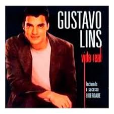 CD Gustavo Lins Vida Real - Original Semi Novo Nacional MPB    Pagode Samba