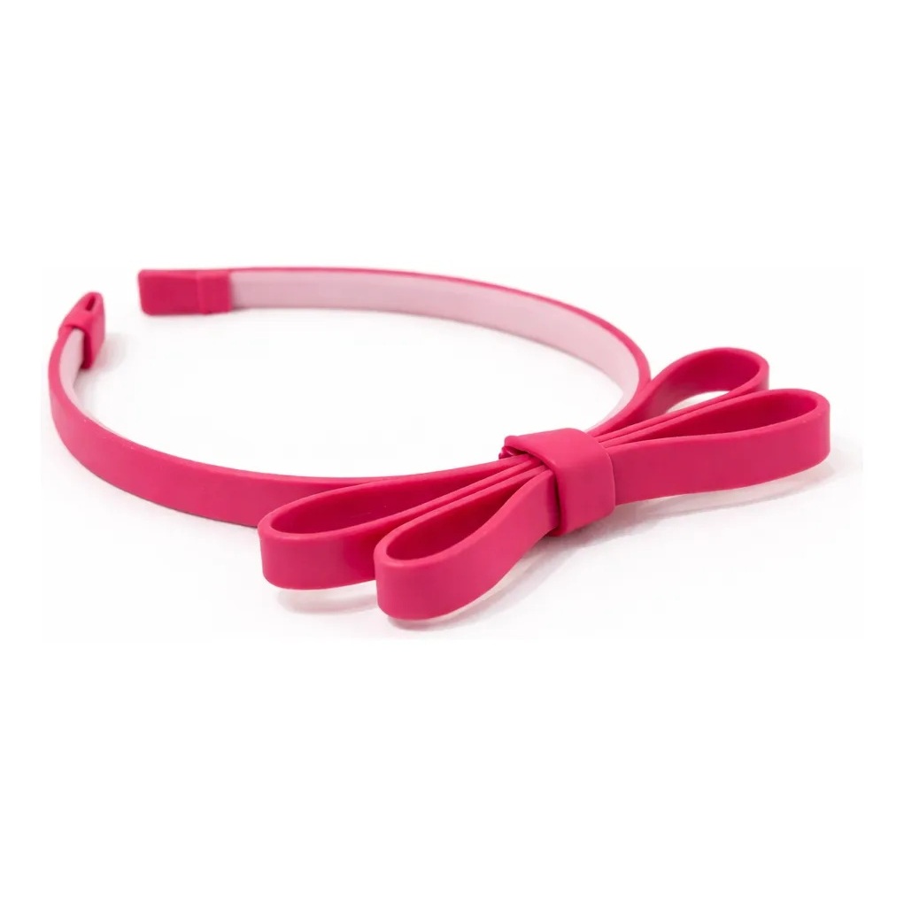 Tiara Feminina Laço Silicone Inquebrável - Menina Festa - Mais vendida - Lindo presente
