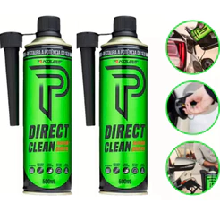Kit 2 Direct Clean Koube 500ml Limpa Bico Injeção Direta Motor Injetor Limpeza