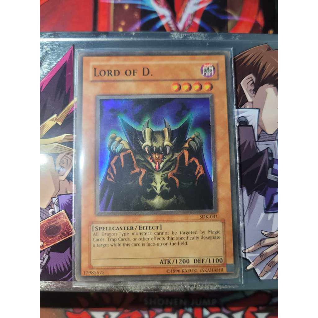 Lord of D. / Senhor dos Dragões . Super Rara. Starter Deck Kaiba. Original Konami. Yugioh. SDK