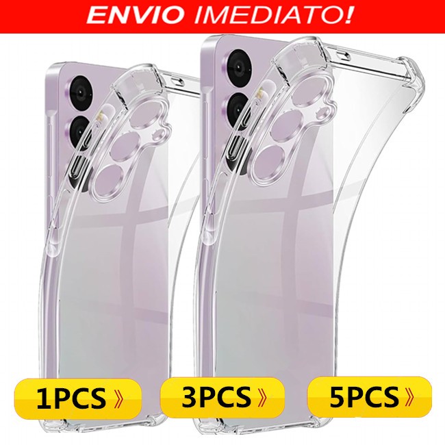 Capa transparente capinha TPU Anti Shock Impacto Samsung Galaxy A20 A30 A50/A70/A10S A20S A30S A50S A21S A11 A31 A51 A71