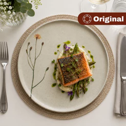 Prato Raso Bio Stoneware Campestre 27,5cm Porto Brasil - Original