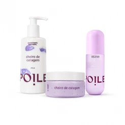 Linha Completa Cheiro de Coragem: Body Splash, Hidratante e Esfoliante - Spoiler