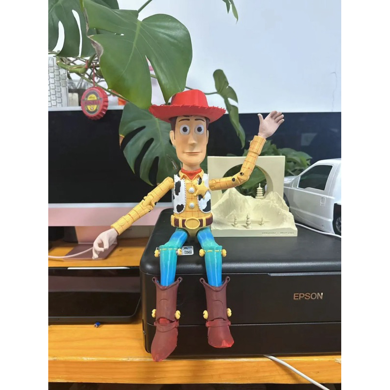 Boneco Woody Toy Story Articulado Decorativo Colecionável Pixar Enfeite Geek Presente Infantil Toy Story