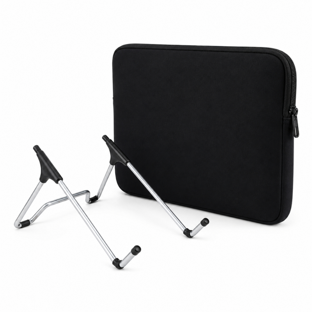 LUVA PARA NOTEBOOK 15.6 POLEGADAS + SUPORTE PARA NOTEBOOK