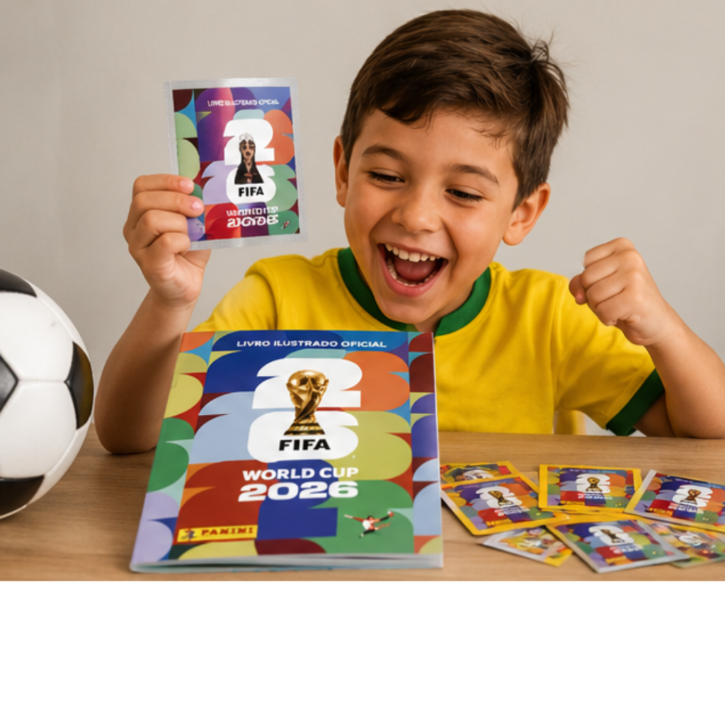 Álbum Copa Do Mundo 2026 + Figurinhas Oficial Panini Kits