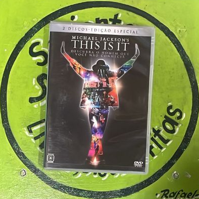 DVD DUPLO MICHAEL JACKSON'S - THIS IS IT - EDIÇÃO ESPECIAL
