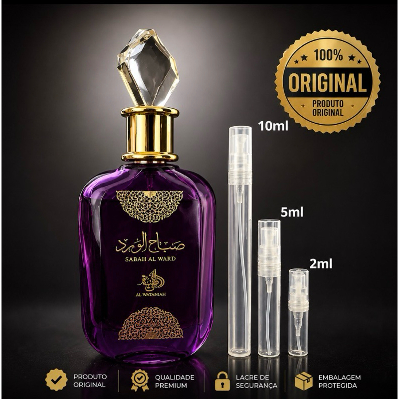 Perfume Feminino Sabah Al Ward Delilah Al Wataniah- Doce e Sofisticado