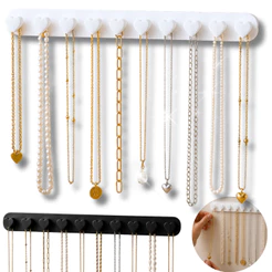 Organizador de Joias Gancho Coração Porta Bijuterias Colares Pulseiras Aneis Design Moderno Minimalista Decoração