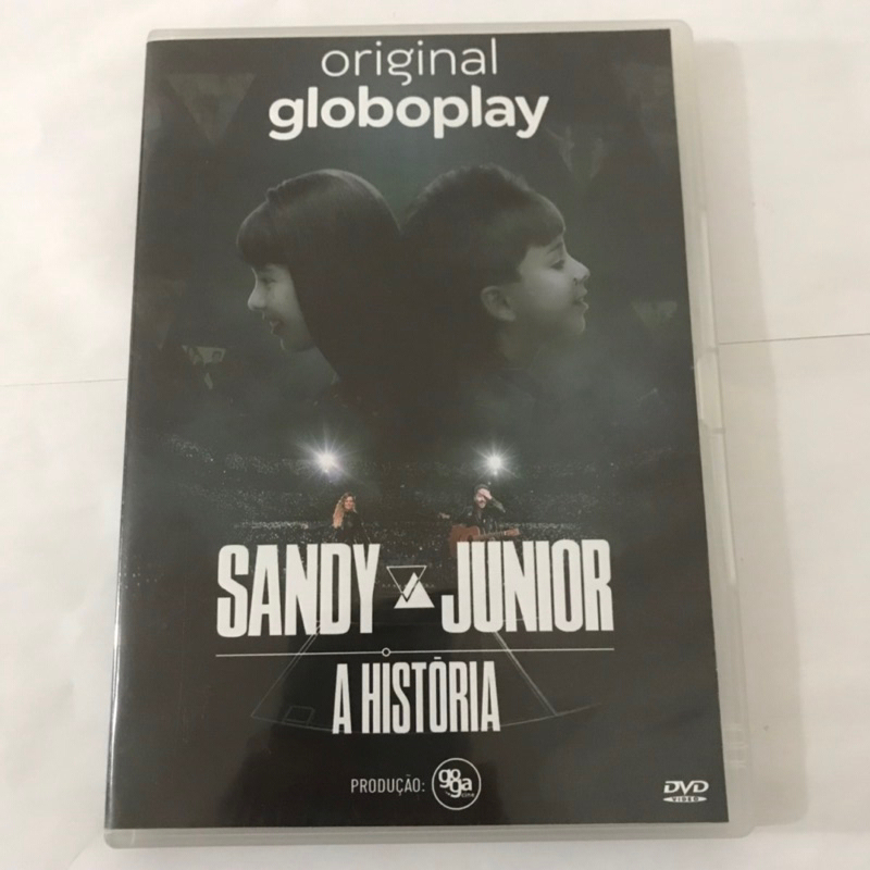 DVD Sandy & Junior - A Historia  Documentário Duplo - 2 discos Fan Edition