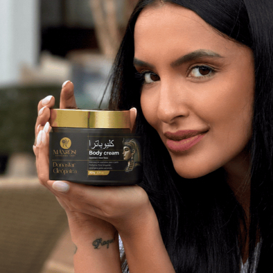 Hidratante Corporal Max Rose Donastar Cleópatra Body Cream 250g Jasmim e Aloe Vera