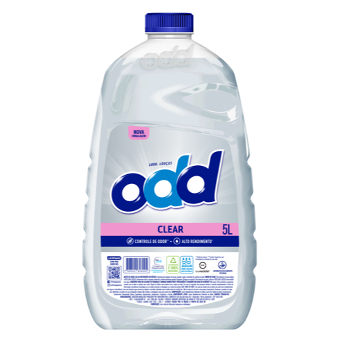 Detergente Lava Louças ODD Clear - 5L