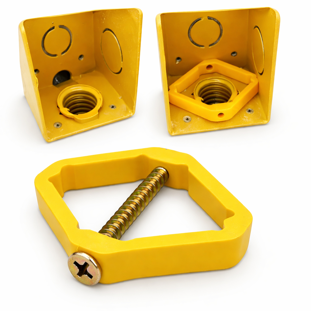 Kit Reparo Salva Caixa Luz 4x2 8 unidades para Orelhinha Quebrada