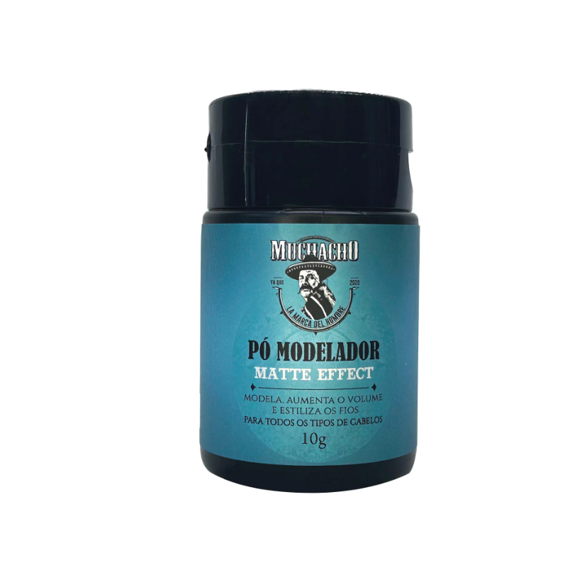 Pomada Modeladora em Pó Efeito Matte Muchacho Classic- 10g