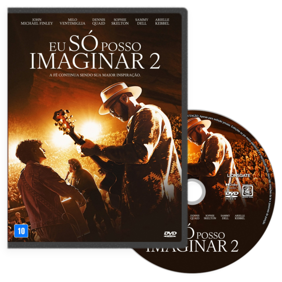 DVD - Eu Só Posso Imaginar 2 (2026) (Dublado e Legendado)