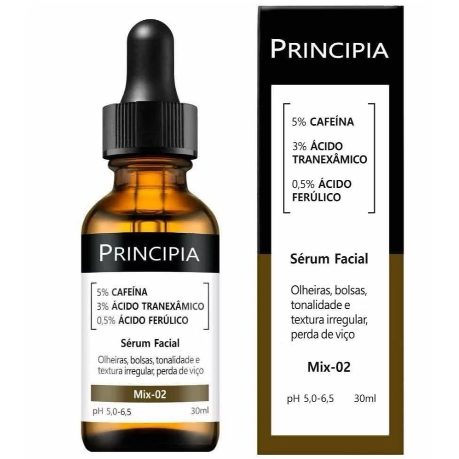 Principia Sérum Principia Mix-02 (5% Cafeína + 3% Tranexâmico + Ferúlico)