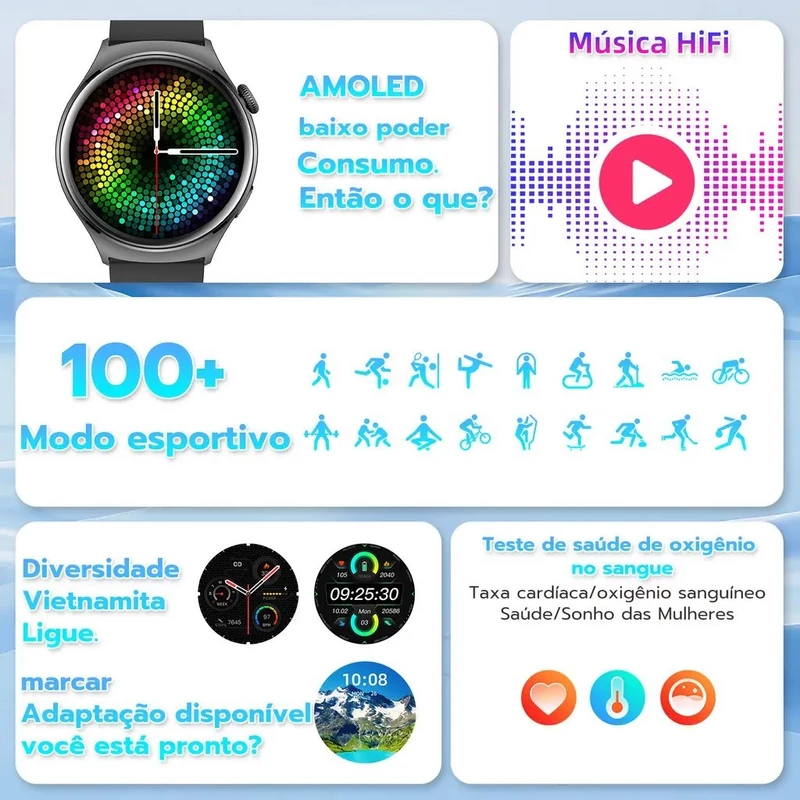 Smart Watch Bettdow à Prova D'Água IP67 — foto 3