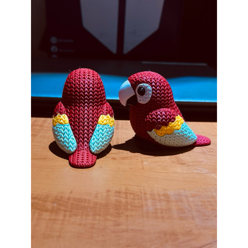 kit com 5 bichinhos estilo trico em Impressão 3D – Peça Criativa e Exclusiva