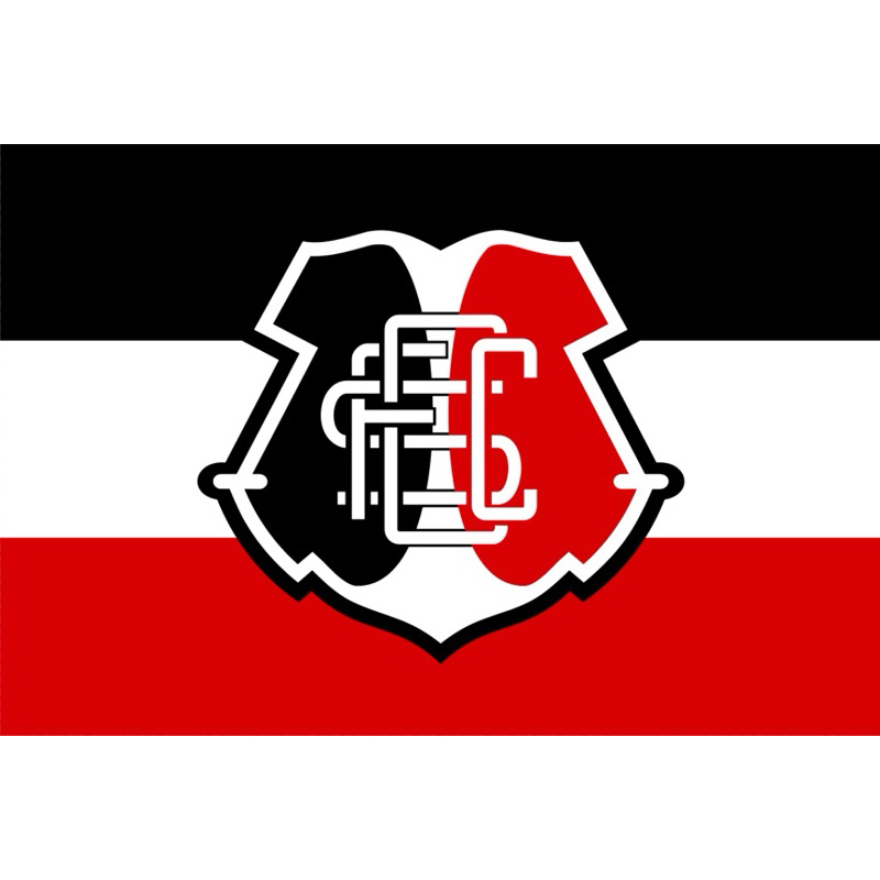 Bandeira do Santa Cruz 150x100cm – Tecido Poliéster – Decoração Torcida