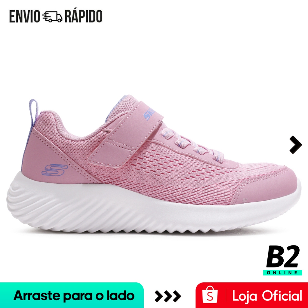 Tênis Skechers Bounder Free And Easy Infantil Original com Nota Fiscal e Garanti
