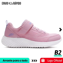 Tênis Skechers Bounder Free And Easy Infantil Original com Nota Fiscal e Garantia