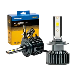 Kit Lâmpada H7 Led Force 4000k Premium 40w 4200lm Tarponn