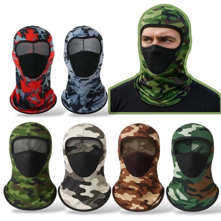 Bandana Máscara Proteção UV50+ Ciclismo Pesca Moto Ice Silk 6 Cores Disponíveis