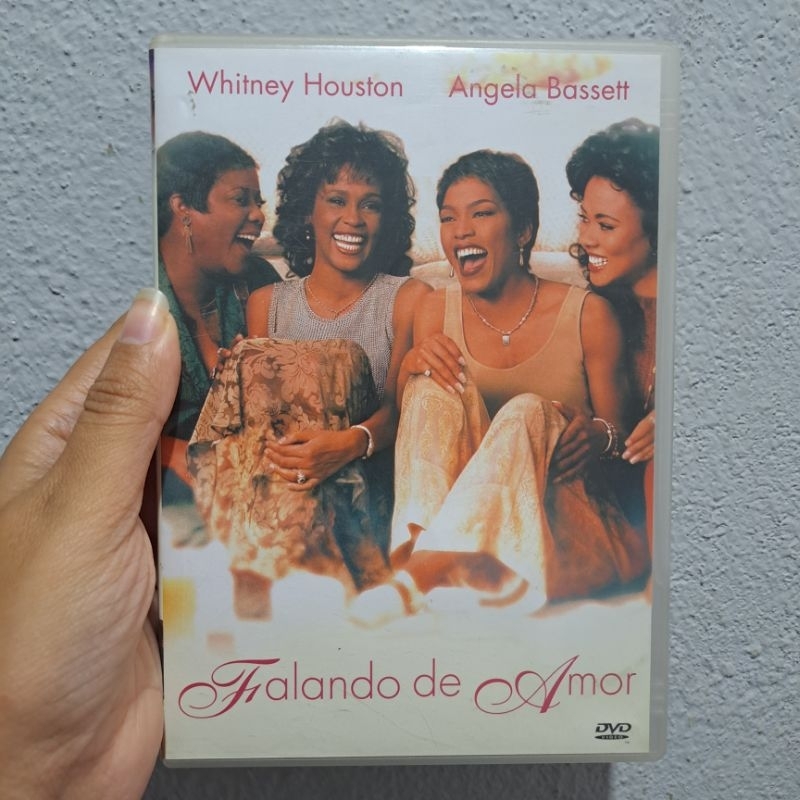 DVD Falando de Amor 1995, Whitney Houston Dublado Usado Original