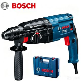 Martelete Bosch GBH 2-28D 1580W SDS Plus Perfurador Rompedor Profissional + Acessórios