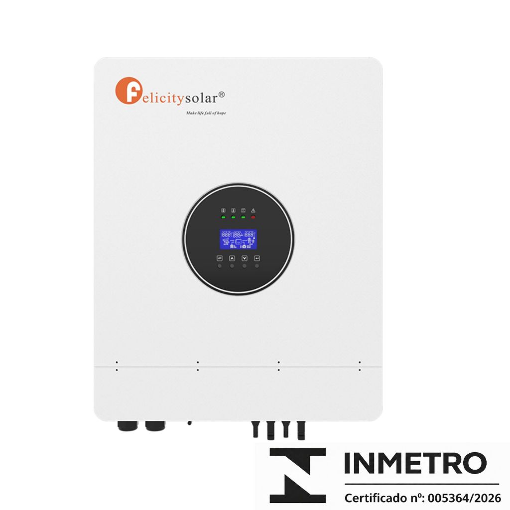 Inversor Hibrido 8000w-48v/220v-mppt 150a Felicity Solar
