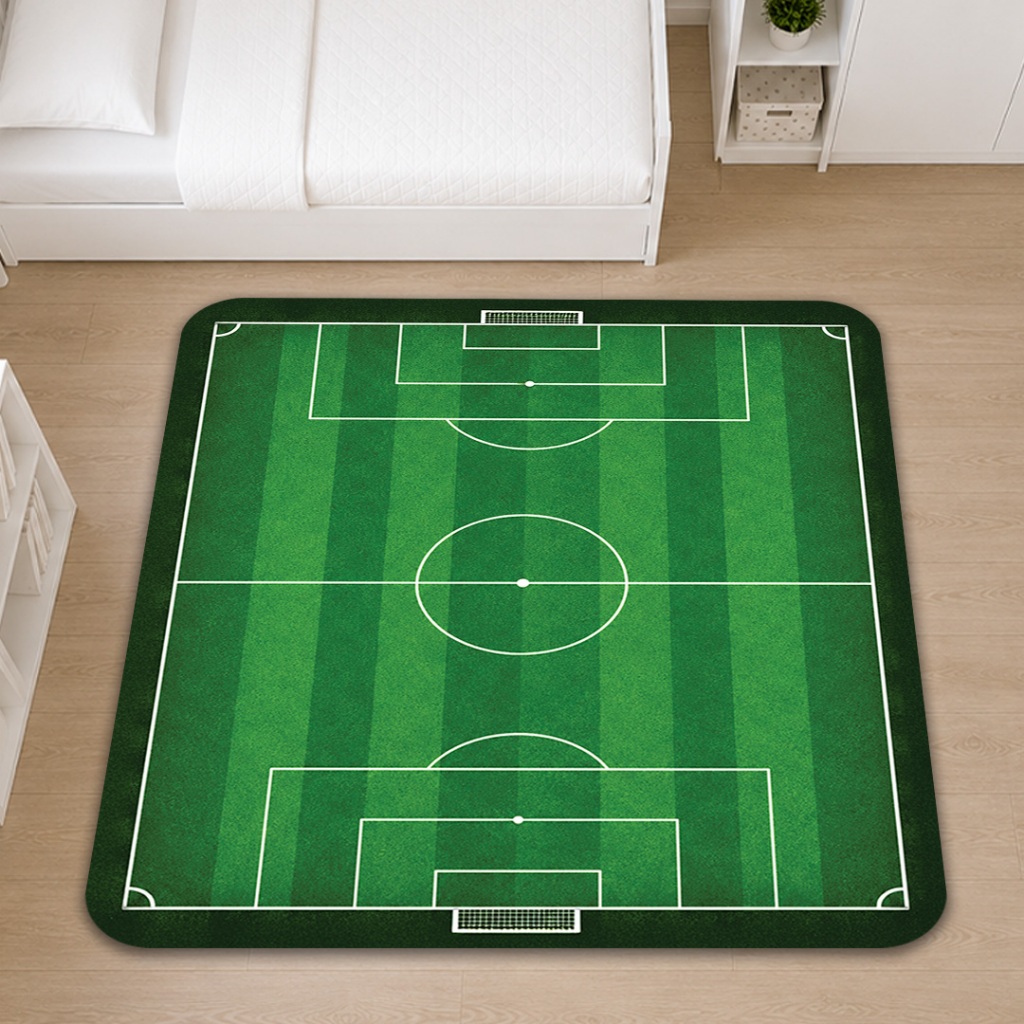 Tapete quarto infantil - CAMPO DE FUTEBOL