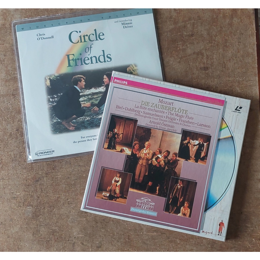 LD Laser Disc: Mozart E Trilha De Circle Of Friends