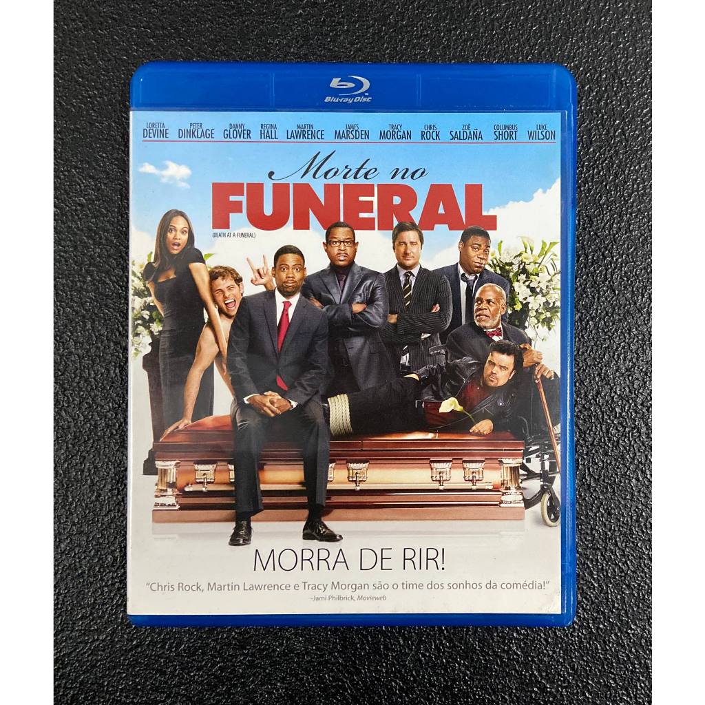 Blu Ray Morte no Funeral - Martin Lawrence, James Marsden, Chris Rock, Tracy Morgan