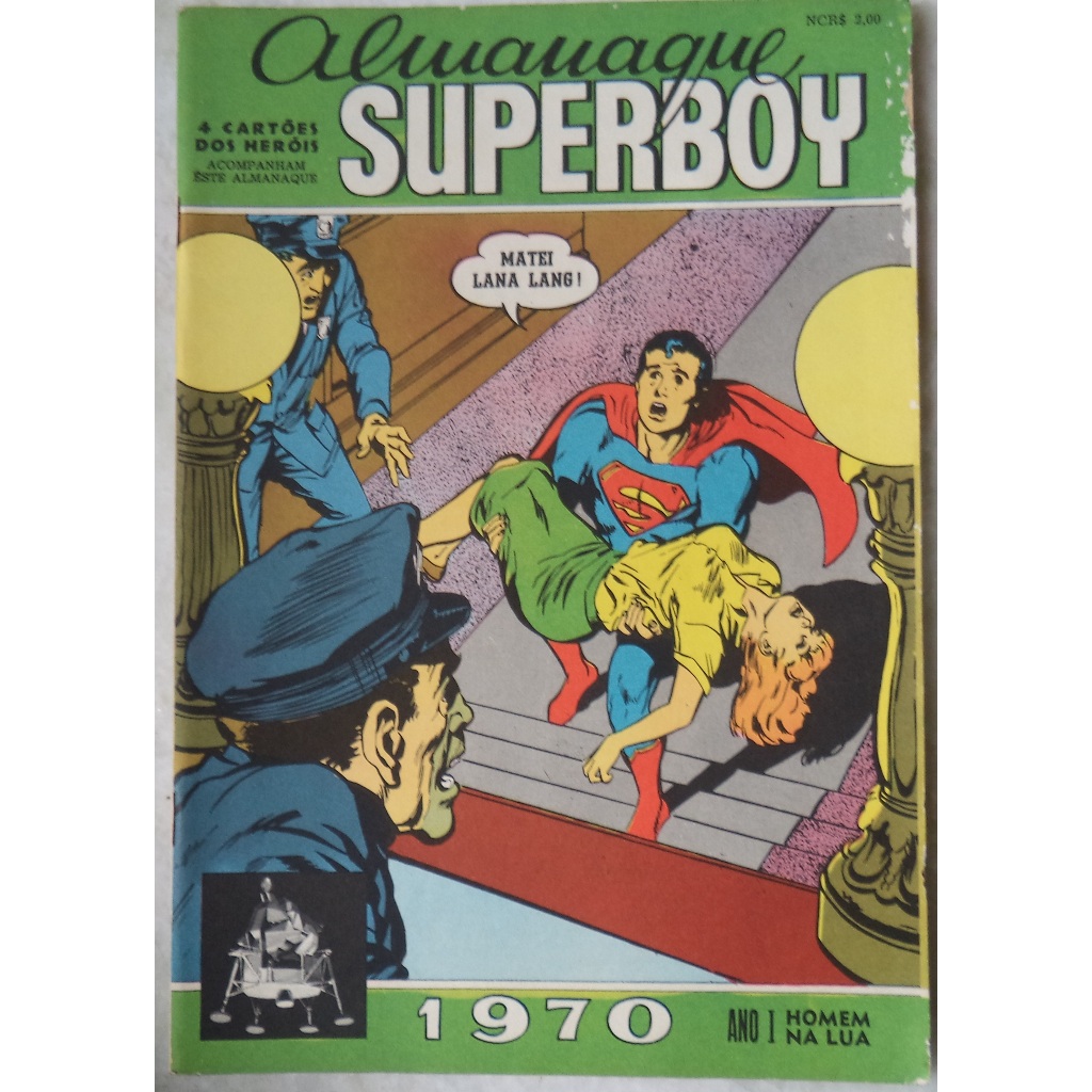Hq Almanaque Superboy 1970 - Ebal