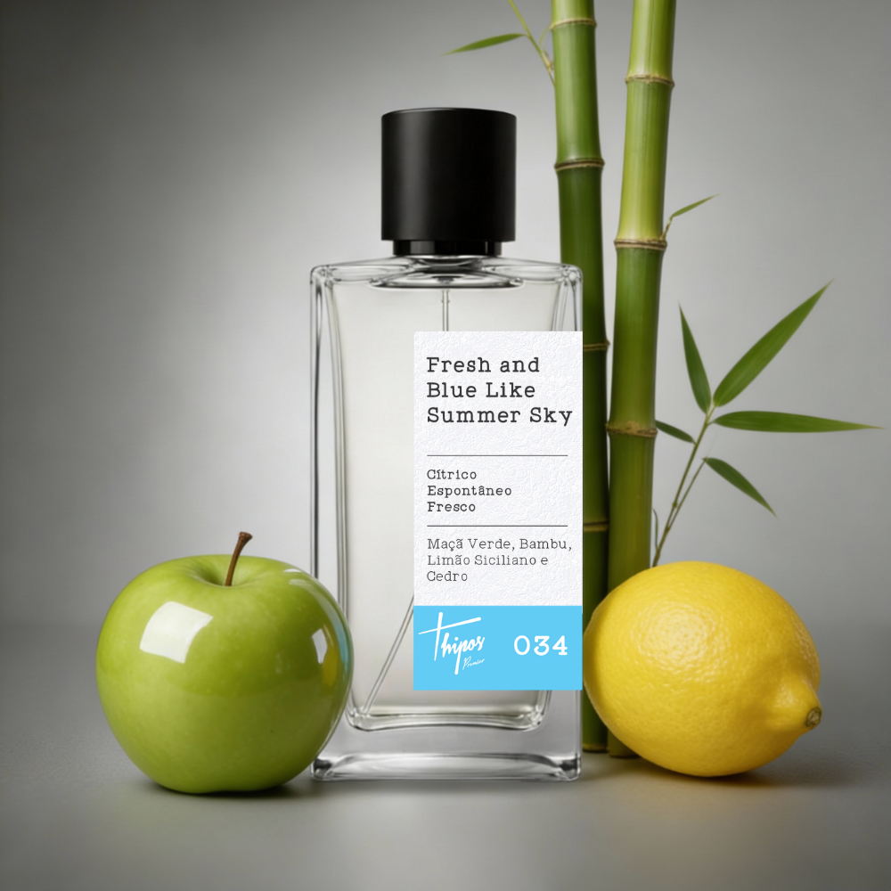 Perfume Feminino Thipos 034 Fresh and Blue Like Summer Sky (100ml)