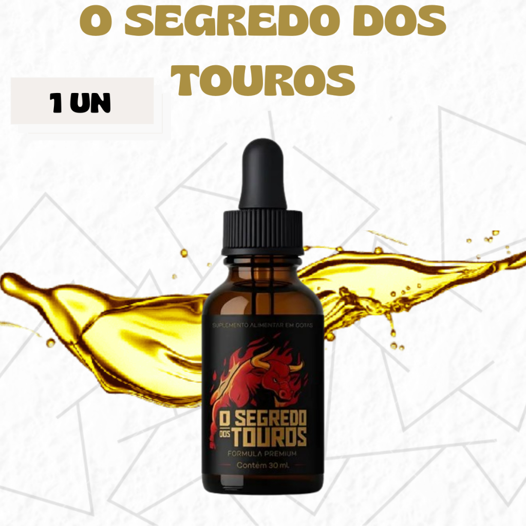 O Segredo dos Touros - Suplemento Alimentar - Mega Promoção - 1 Unidade